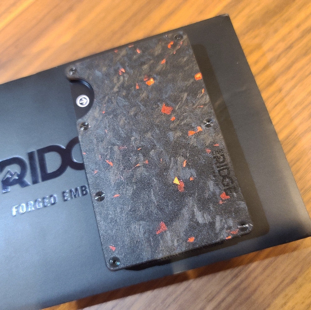Ridge Wallet Forged Ember
